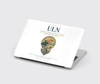 Thumbnail for Chinggis Khaan International Airport (ULN) design on white MacBook case