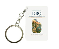 Thumbnail for Dubuque Regional Airport (DBQ) design on white key chain