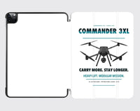 Thumbnail for Draganfly Commander 3XL design on white ipad tablet case
