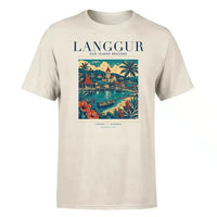 Thumbnail for LANGGUR - Poster - Premium T-Shirt - Beige