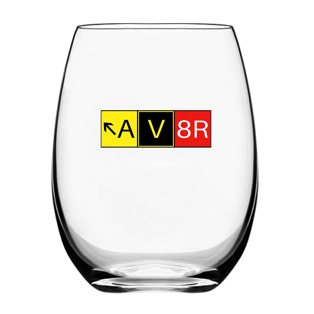 Customisable AV8R Drinking Glass - view 2