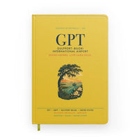 Thumbnail for Gulfport–Biloxi International Airport (GPT) design on yellow notebook