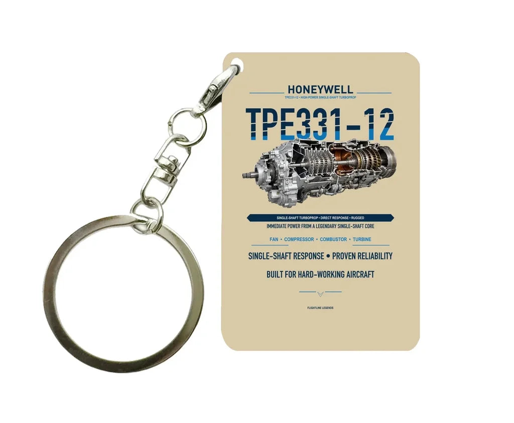 TPE331-12 Key Chain design on beige key chain