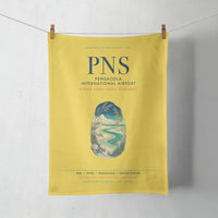 Thumbnail for Pensacola International Airport (PNS) design on yellow towel