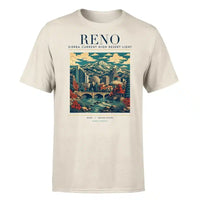 Thumbnail for RENO - Poster - Premium T-Shirt - Beige