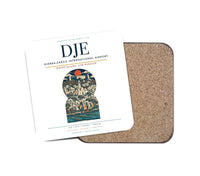 Thumbnail for Djerba-Zarzis International Airport (DJE) design on white 1 piece coaster