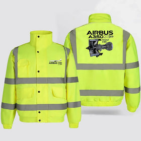 Airbus A350 & Trent XWB Engine Reflective Winter Jackets