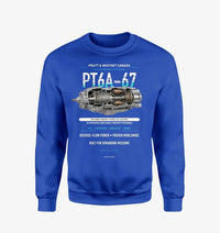 Thumbnail for PT6A-67 design on blue sweatshirt