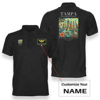 Thumbnail for TAMPA - Poster - Double-Side Polo - Black + Name