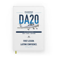 Thumbnail for Diamond DA20 design on white notebook