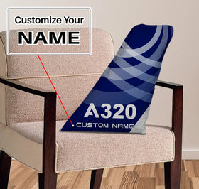 Airbus A320 Aircraft Tail Pillows