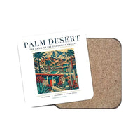 Thumbnail for PALM DESERT - Poster - Coaster - White