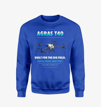 Thumbnail for DJI Agras T40 design on blue sweatshirt