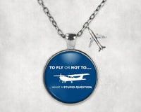 Thumbnail for Fly or Not To What Necklace - view 2