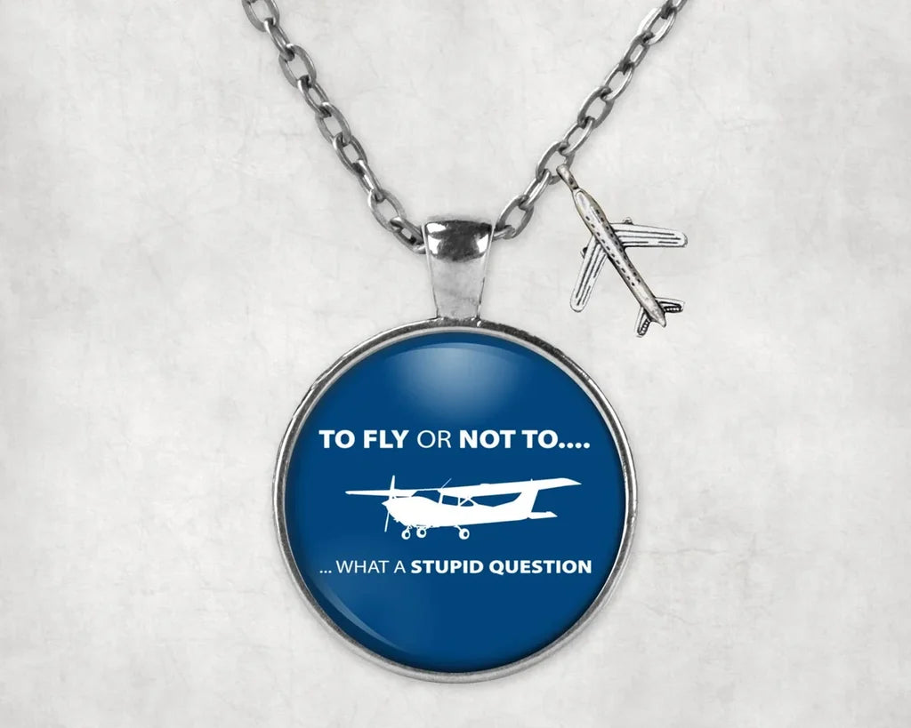 Fly or Not To What Necklace - view 2