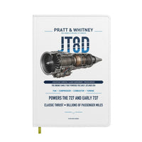 Thumbnail for JT8D design on white notebook