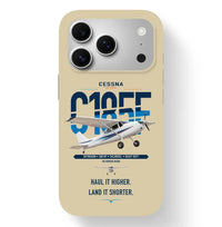 Thumbnail for Cessna A185F Skywagon design on beige magsafe iphone case, for iPhone 17 Pro