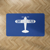 Thumbnail for Eat Sleep Fly & Propeller Floor Mat - view 2
