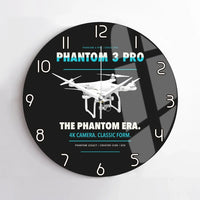 Thumbnail for DJI Phantom 3 Professional design on black no frame wall clock
