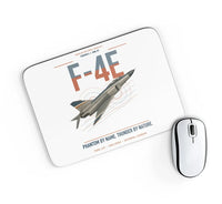 Thumbnail for F-4E Phantom II design on white rectangle mouse pad