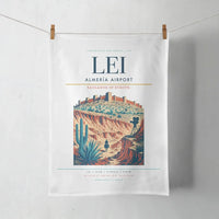 Thumbnail for Almería Airport (LEI) design on white towel