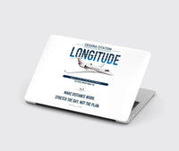Thumbnail for Cessna Citation Longitude design on white MacBook case