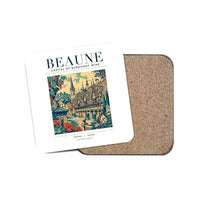 Thumbnail for BEAUNE - Poster - Coaster - White