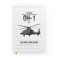 Thumbnail for Kawasaki OH-1 design on white notebook
