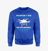 Thumbnail for DJI Phantom 4 RTK design on blue sweatshirt