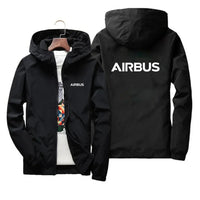 Thumbnail for Customisable Airbus & Text Windbreaker - view 2