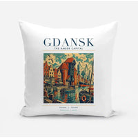Thumbnail for GDANSK - Poster - Pillow - White