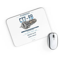 Thumbnail for CT7-9B design on white rectangle mouse pad