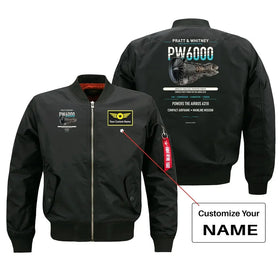 Pratt & Whitney PW6000 Engine Bomber Jacket
