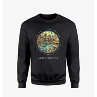 Thumbnail for APALACHICOLA - Badge - Sweatshirt - Black