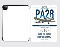 Thumbnail for Piper PA-28 Cherokee design on white ipad tablet case