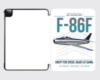 Thumbnail for F-86F Sabre design on white ipad tablet case