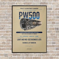 Thumbnail for PW500 vertical canvas print - framed - beige background