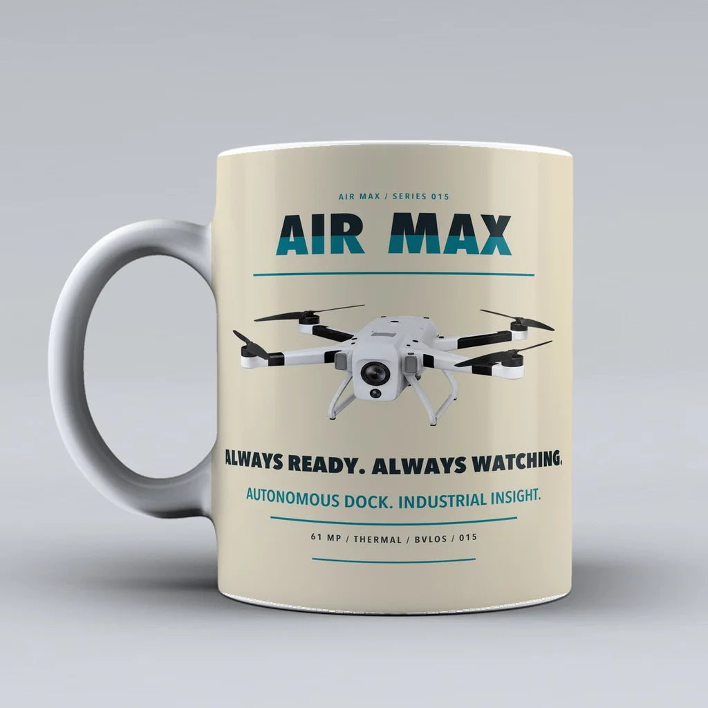 Air Max Mug design on beige percepto