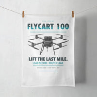 Thumbnail for DJI FlyCart 100 design on white towel