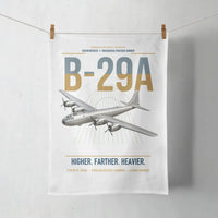 Thumbnail for B-29A Superfortress design on white towel