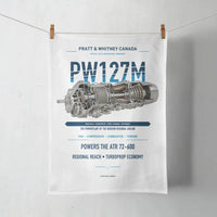 Thumbnail for PW127M design on white towel