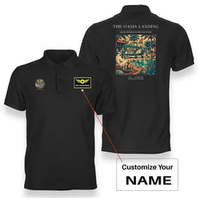 The Oasis Landing Premium Polo T-Shirts