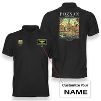 Thumbnail for POZNAN - Poster - Double-Side Polo - Black + Name