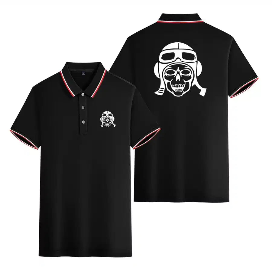 Customisable Skeleton Pilot Polo Shirt - view 2