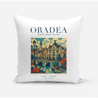 Thumbnail for ORADEA - Poster - Pillow - White