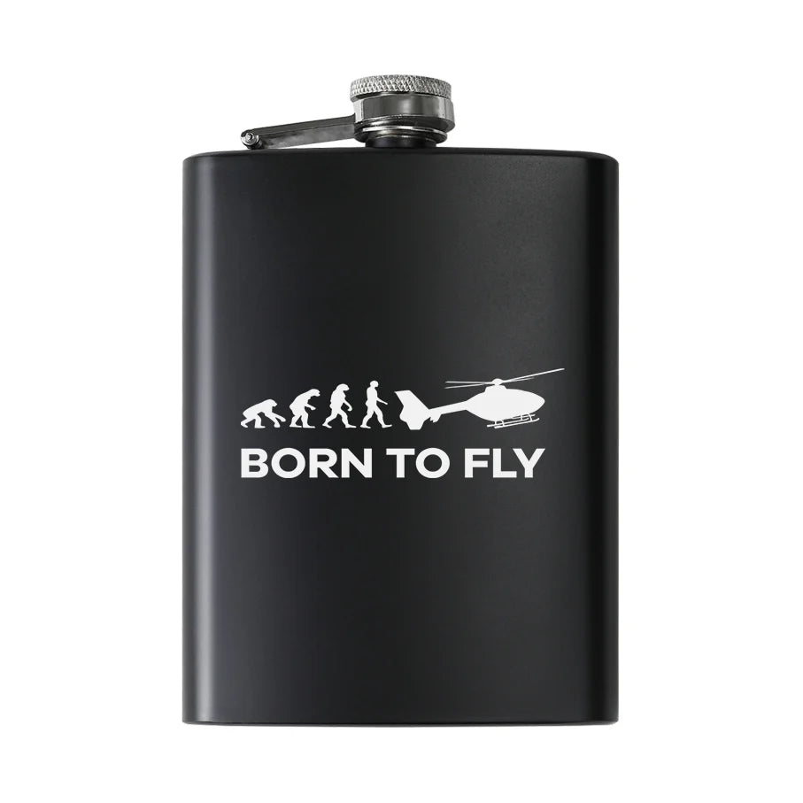 Customisable Helicopter Hip Flask - view 2