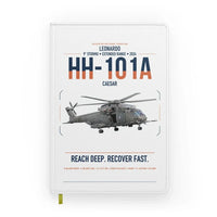 Thumbnail for Leonardo HH-101A Caesar design on white notebook