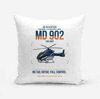 Thumbnail for MD Helicopters MD 902 Explorer design on white pillow