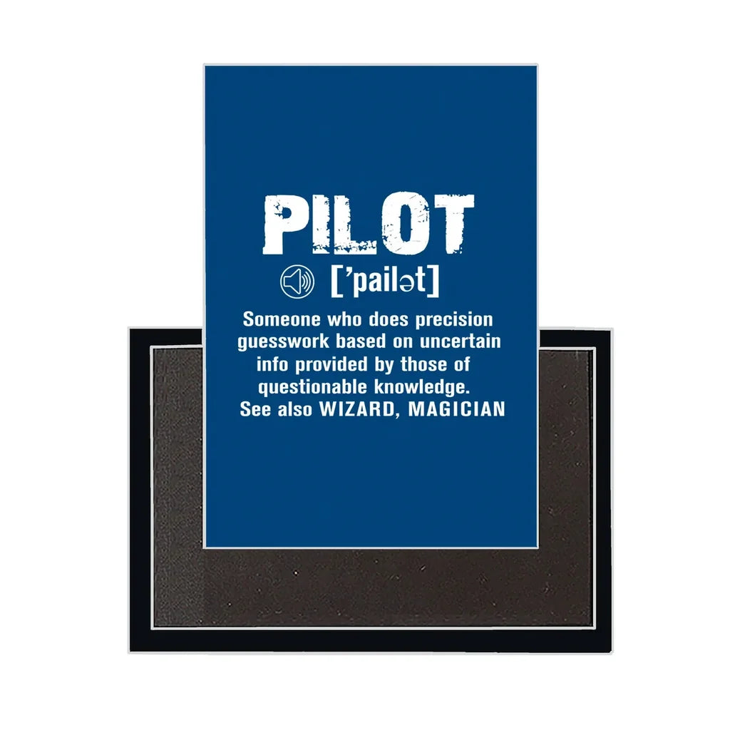 Pilot [Noun] Magnet - view 2