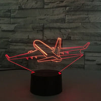 Thumbnail for Customisable Boeing 737 3D Lamp - view 3